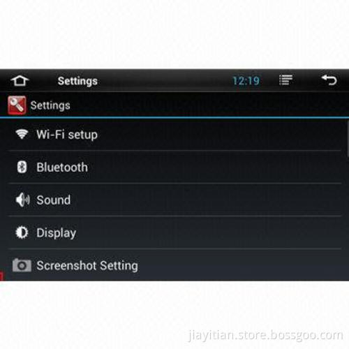 Android 4.2 Car DVD Player, Fit for Hyundai Solaris, Supports BT/GPS/iPod with Wi-Fi and 3G